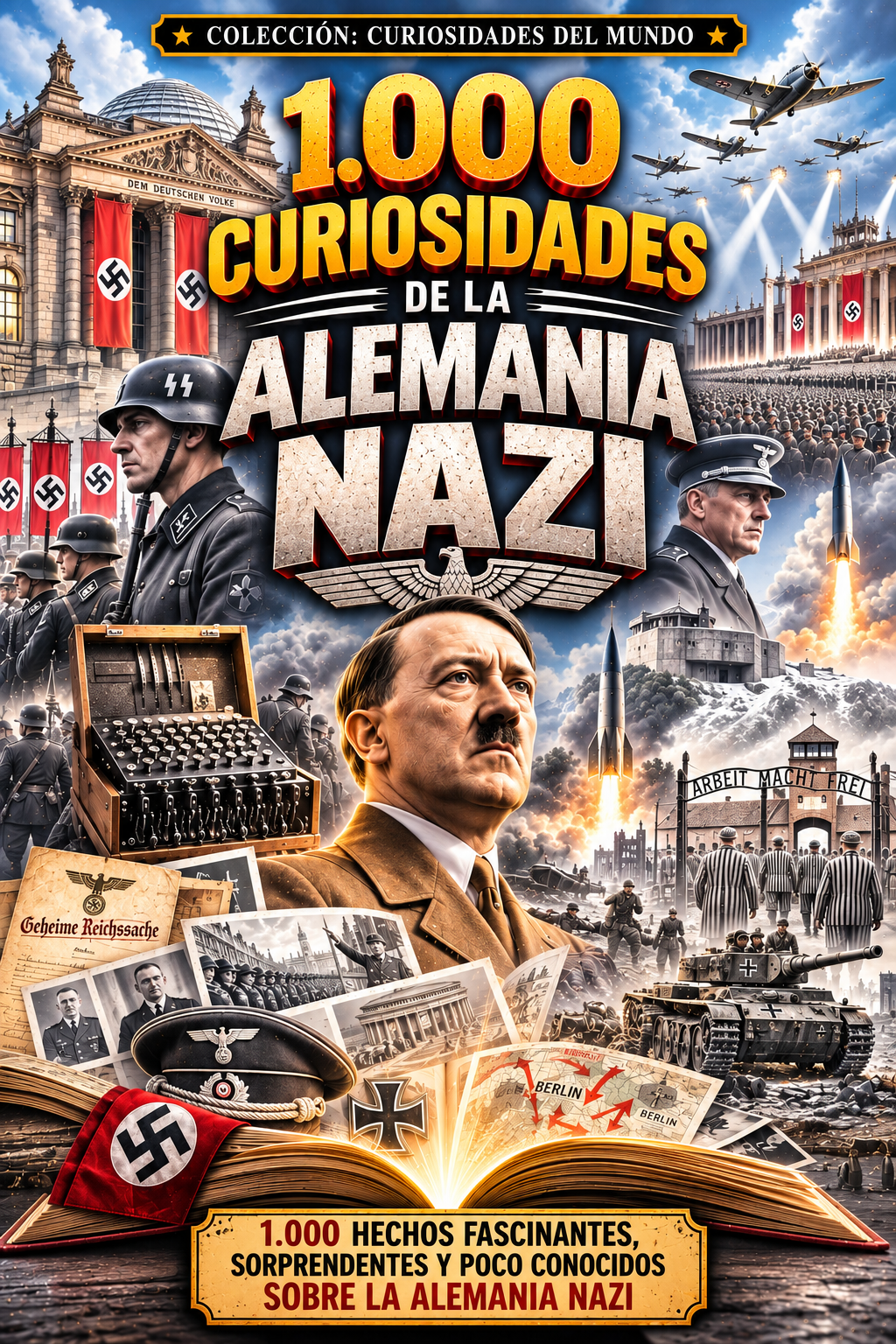1.000 curiosidades de la Alemania nazi, libro de curiosidades históricas