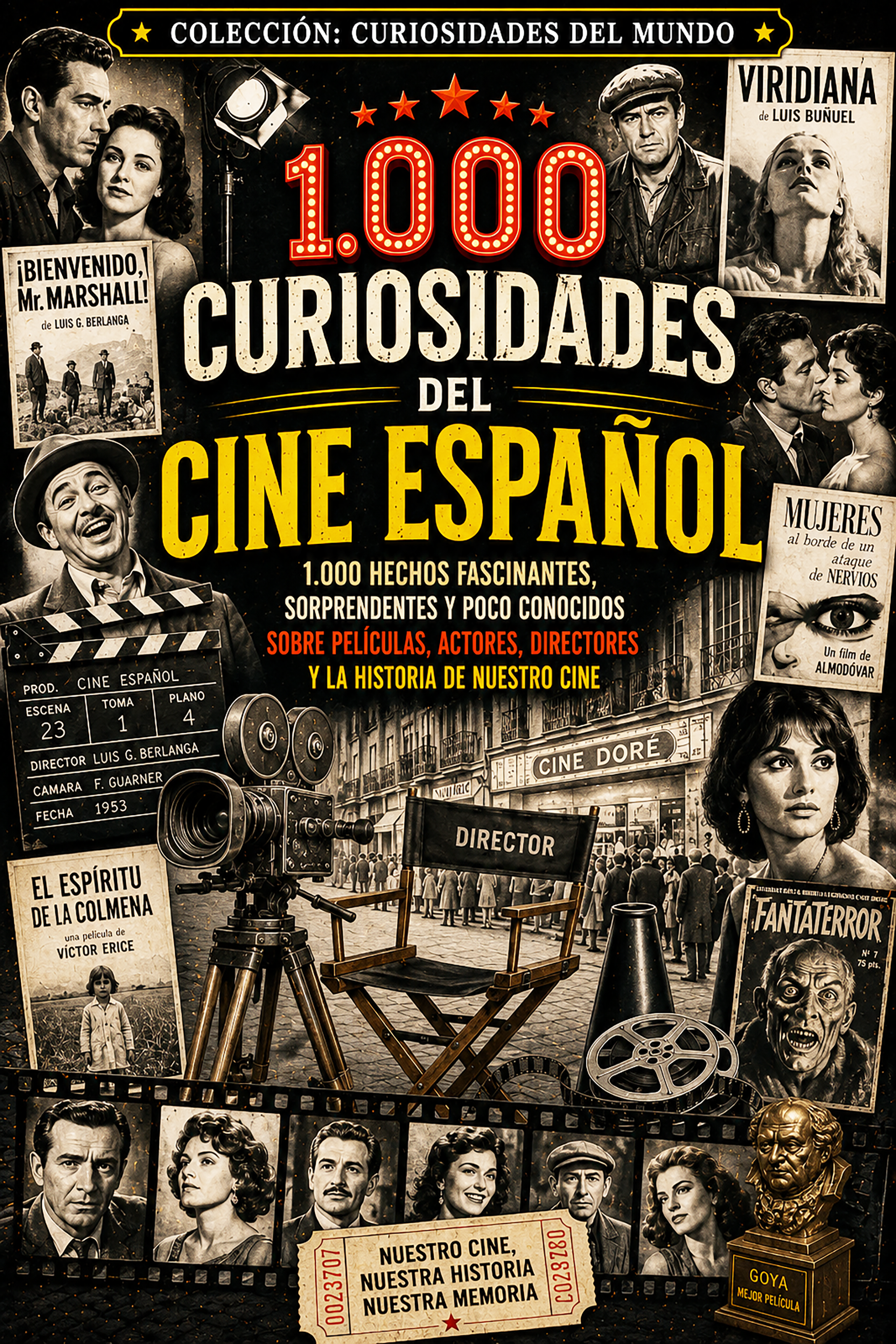 1.000 curiosidades del cine español, libro de curiosidades sobre el cine español