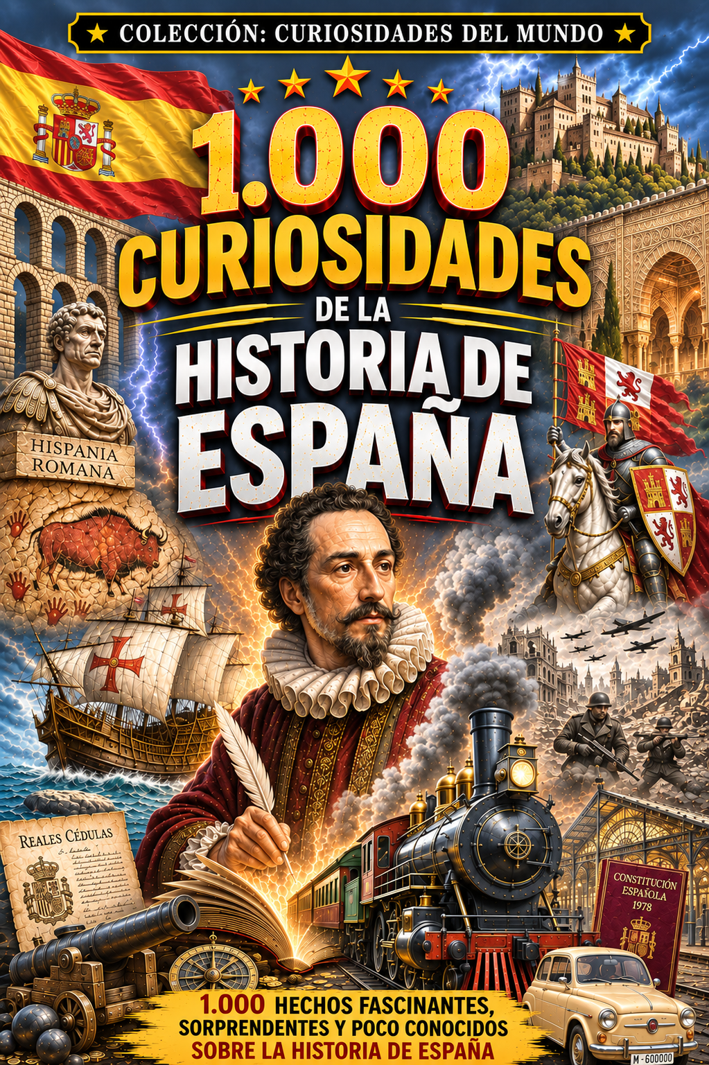 1.000 curiosidades de la historia de España, libro de curiosidades históricas