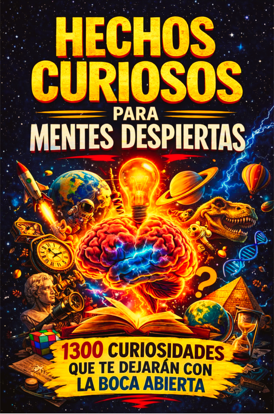 Hechos curiosos para mentes despiertas, libro de curiosidades